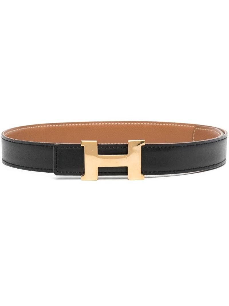 Hermès Pre-Owned 1997 pre-owned Constance leather belt - Black von Hermès Pre-Owned