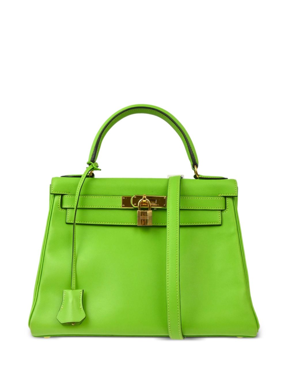 Hermès Pre-Owned 1998 Kelly 28 two-way bag - Green von Hermès Pre-Owned