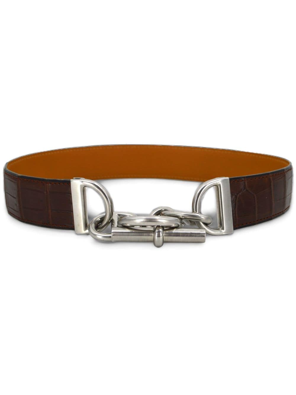 Hermès Pre-Owned 1999 Chaine D'Ancre belt - Brown von Hermès Pre-Owned