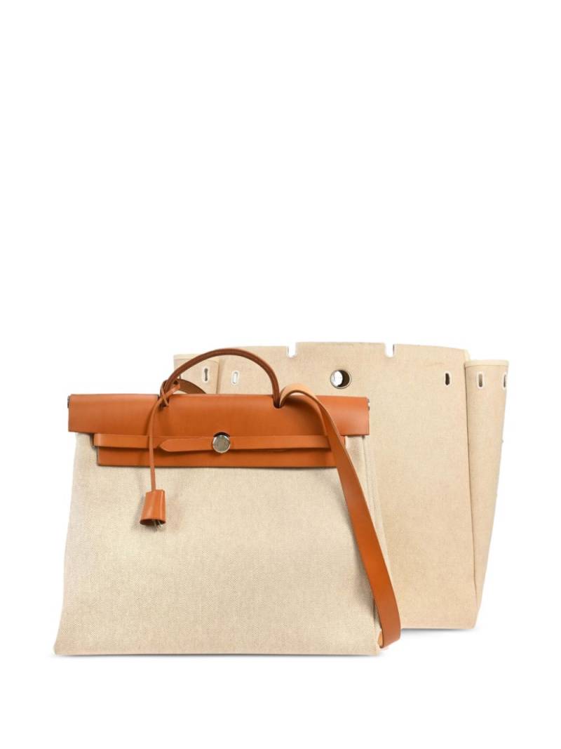 Hermès Pre-Owned 2000 Herbag MM two-in-one/two-way shoulder bag - Neutrals von Hermès Pre-Owned