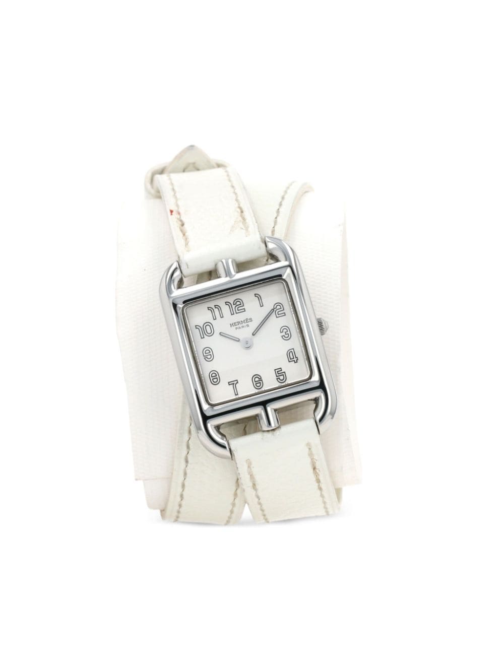 Hermès Pre-Owned 2000 pre-owned Cape Cod 23mm - White von Hermès Pre-Owned