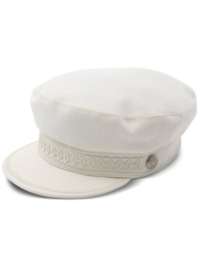 Hermès Pre-Owned 2000s Kabul cap - White von Hermès Pre-Owned