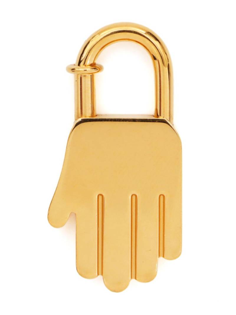 Hermès Pre-Owned 2002 Anne de la Main padlock - Gold von Hermès Pre-Owned