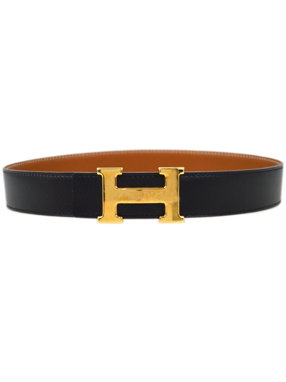 Hermès Pre-Owned 2002 Constance 70 reversible belt - Black von Hermès Pre-Owned