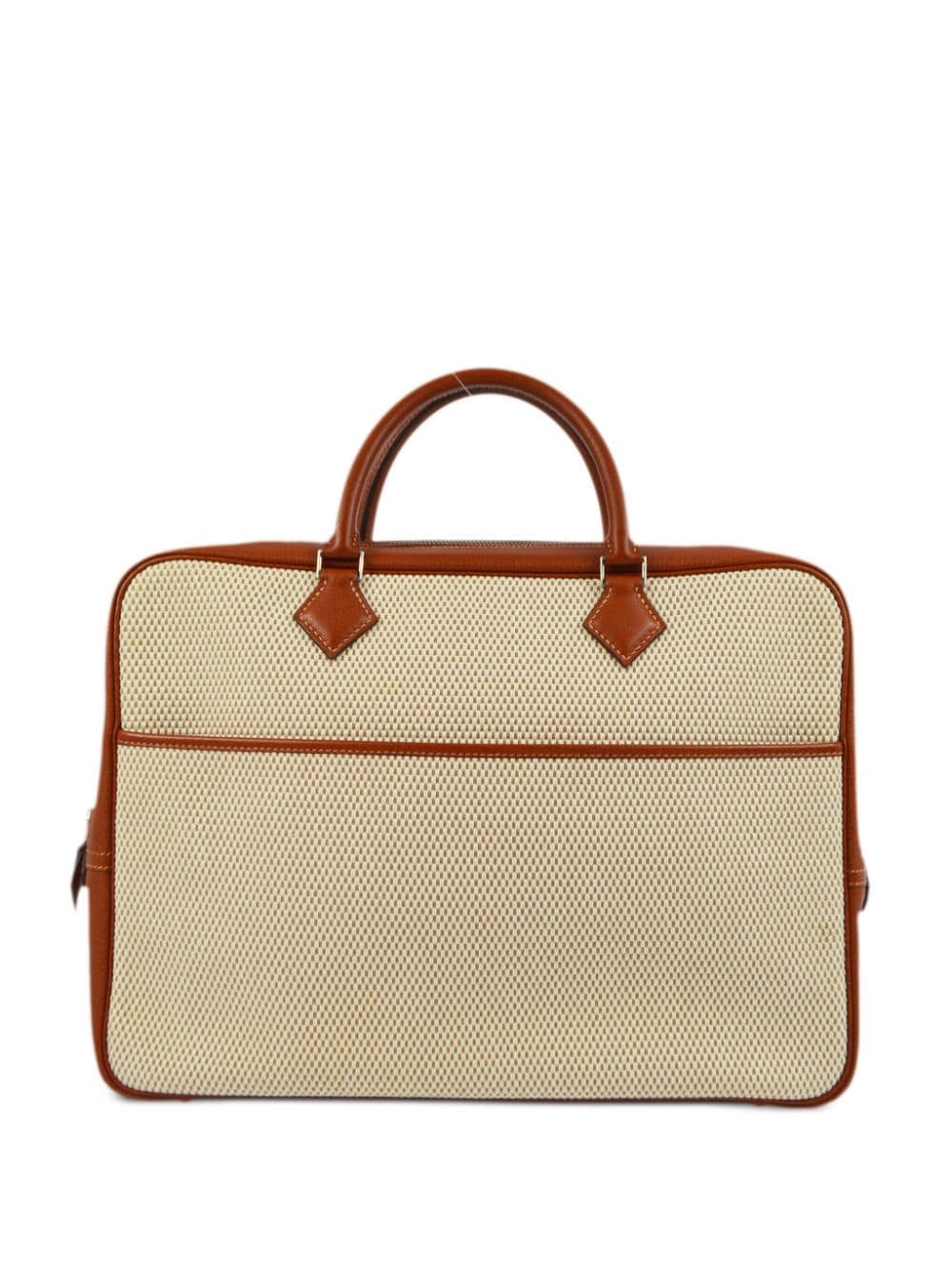 Hermès Pre-Owned 2003 Plume 38 briefcase - Neutrals von Hermès Pre-Owned