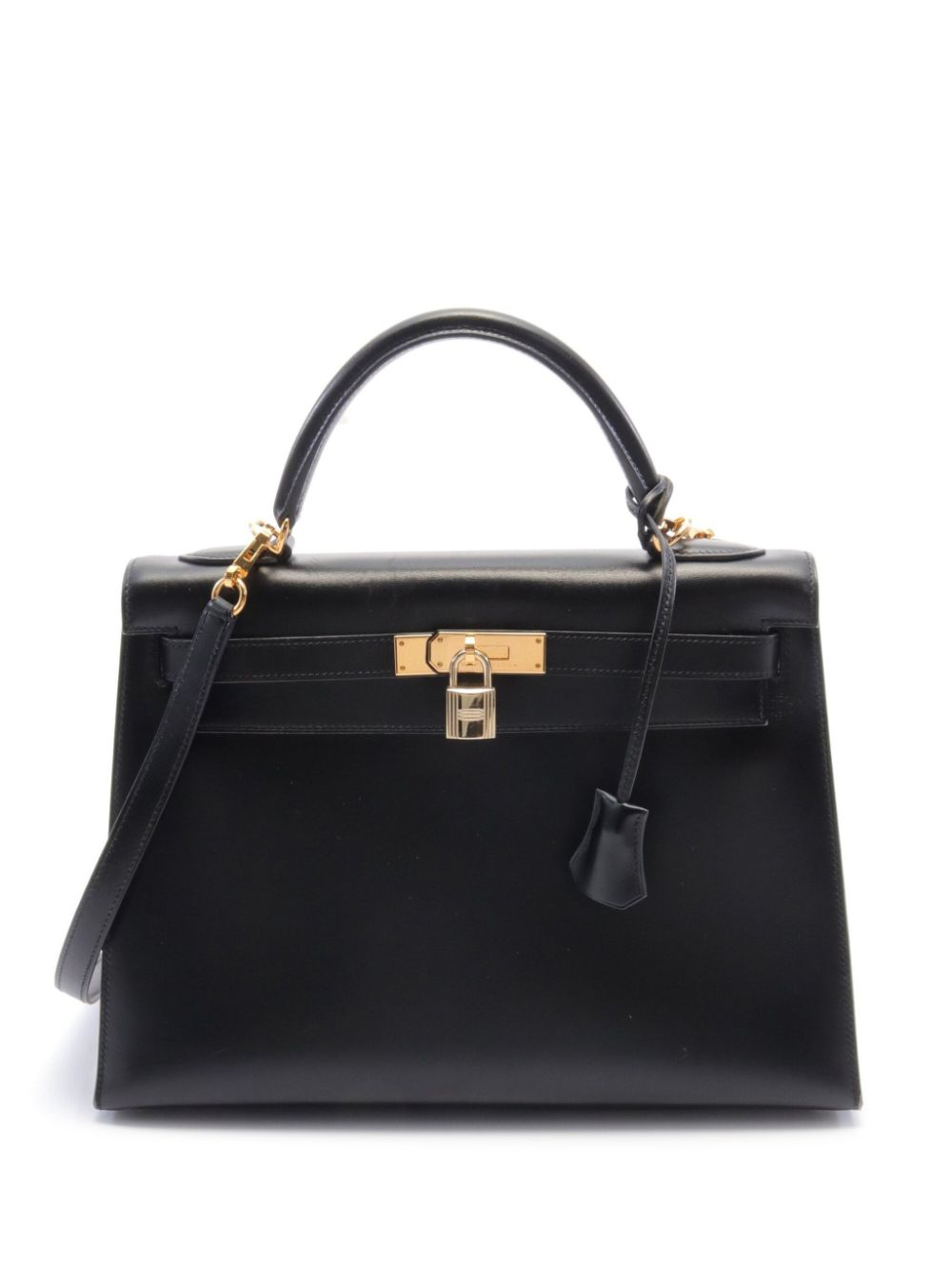 Hermès Pre-Owned 2004 Kelly 32 two-way handbag - Black von Hermès Pre-Owned