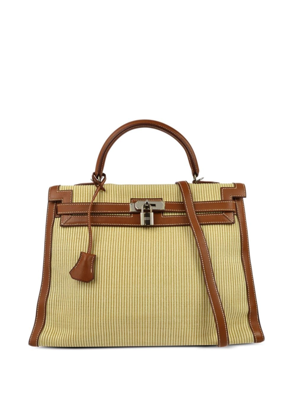 Hermès Pre-Owned 2004 Kelly 35 Sellier two-way bag - Neutrals von Hermès Pre-Owned