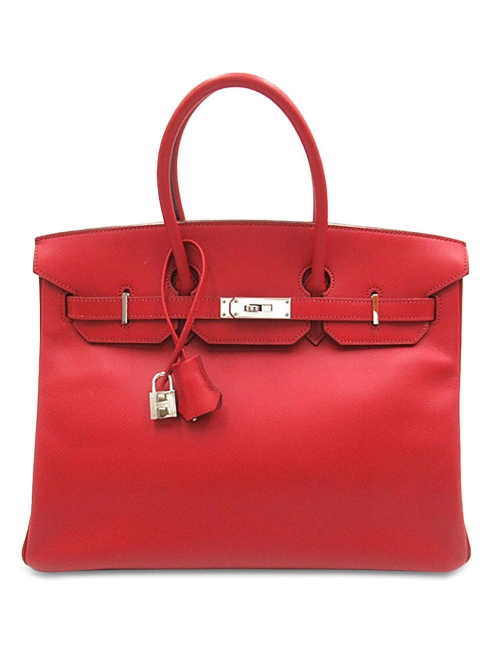 Hermès Pre-Owned 2006 Epsom Birkin Retourne 35 handbag - Red von Hermès Pre-Owned