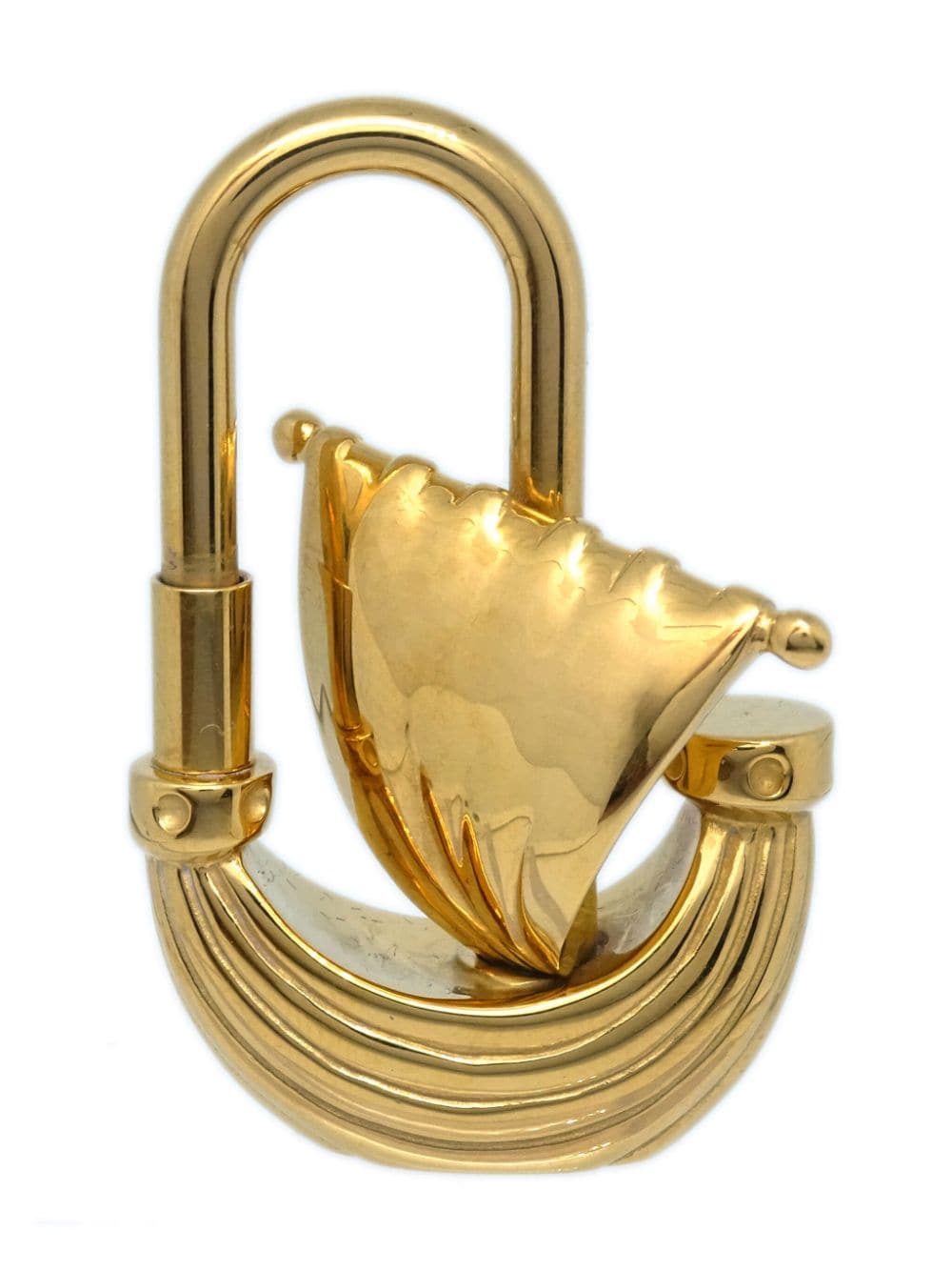 Hermès Pre-Owned 2006 L’Air de Paris yacht padlock - Gold von Hermès Pre-Owned