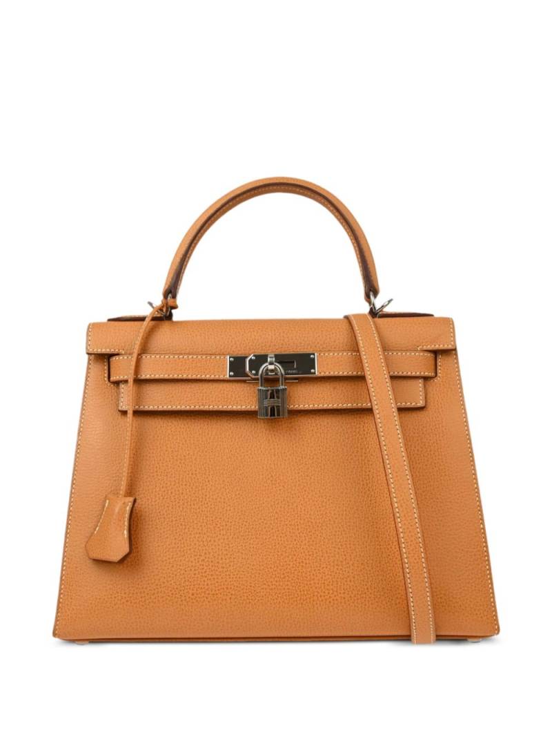 Hermès Pre-Owned 2007 Kelly 28 Sellier two-way handbag - Neutrals von Hermès Pre-Owned