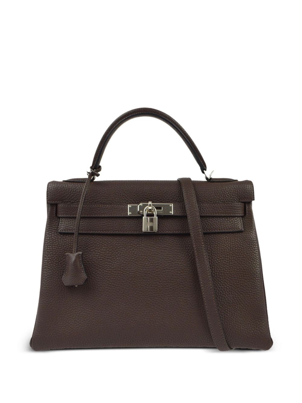 Hermès Pre-Owned 2007 Kelly 32 Retourne two-way handbag - Brown von Hermès Pre-Owned