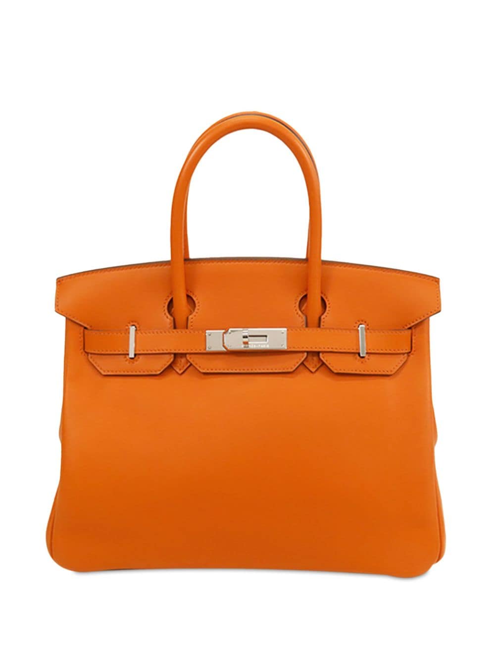 Hermès Pre-Owned 2008 Swift Birkin Retourne 30 handbag - Orange von Hermès Pre-Owned