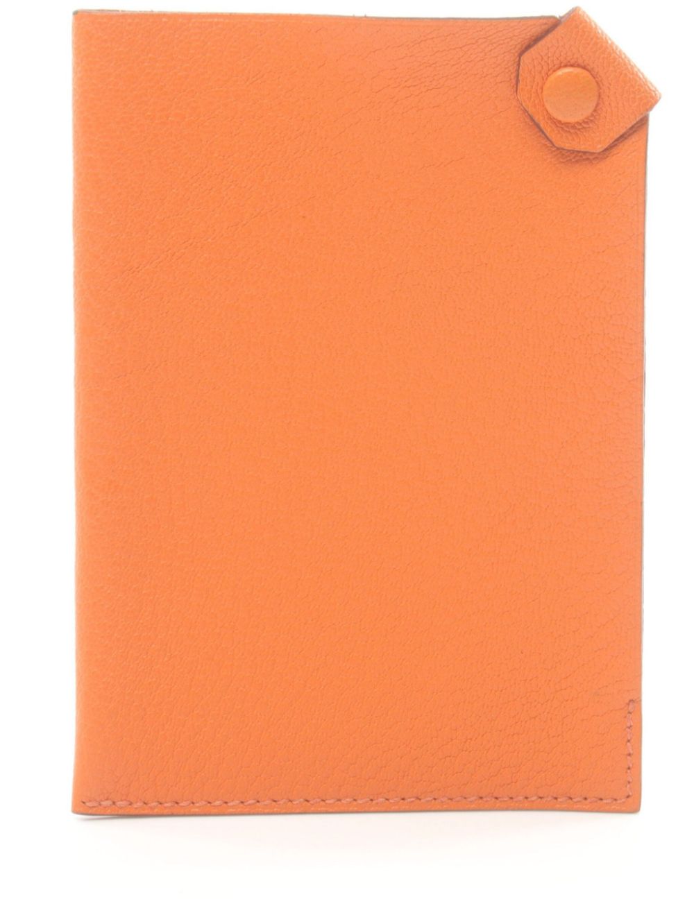 Hermès Pre-Owned 2008 Tarmac PM passport case - Orange von Hermès Pre-Owned