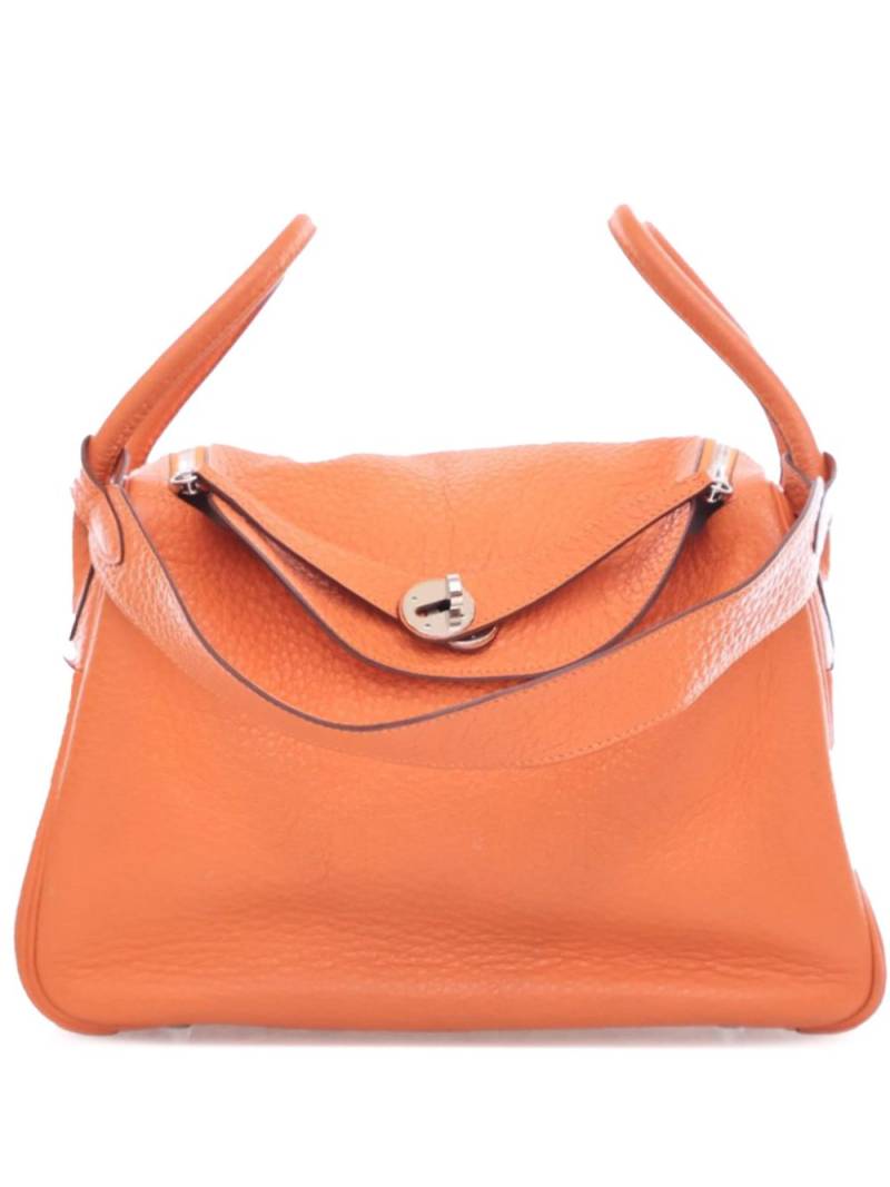 Hermès Pre-Owned 2009 Clemence Lindy 30 satchel - Orange von Hermès Pre-Owned