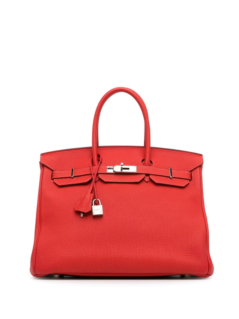 Hermès Pre-Owned 2010-2023 Togo Birkin Retourne 35 handbag - Red von Hermès Pre-Owned