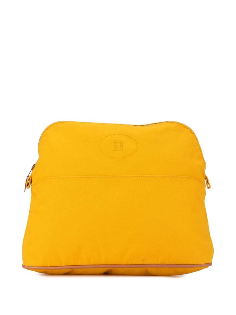 Hermès Pre-Owned 2010-2023 Toile Bolide Trousse de Voyage GM pouch - Yellow von Hermès Pre-Owned