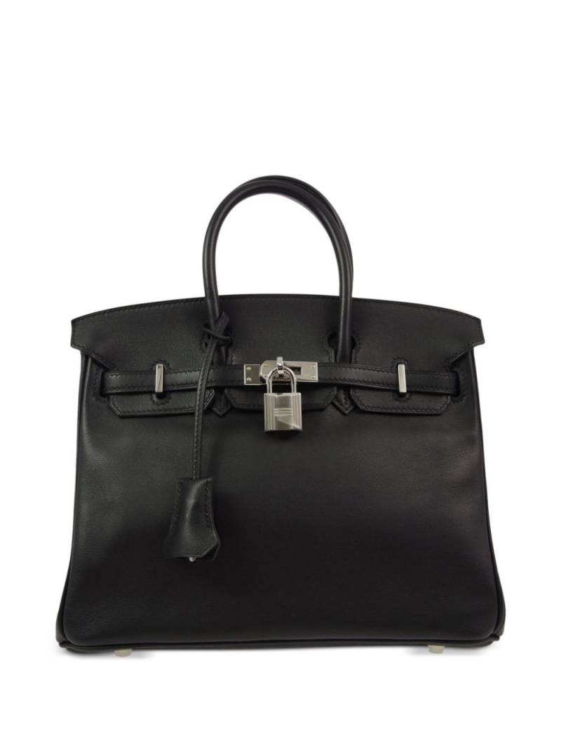 Hermès Pre-Owned 2010 Birkin 25 tote bag - Black von Hermès Pre-Owned