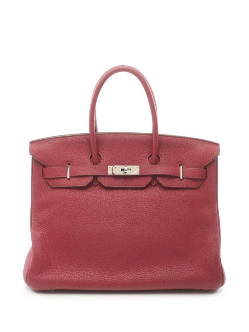 Hermès Pre-Owned 2010 Birkin 35 handbag - Red von Hermès Pre-Owned