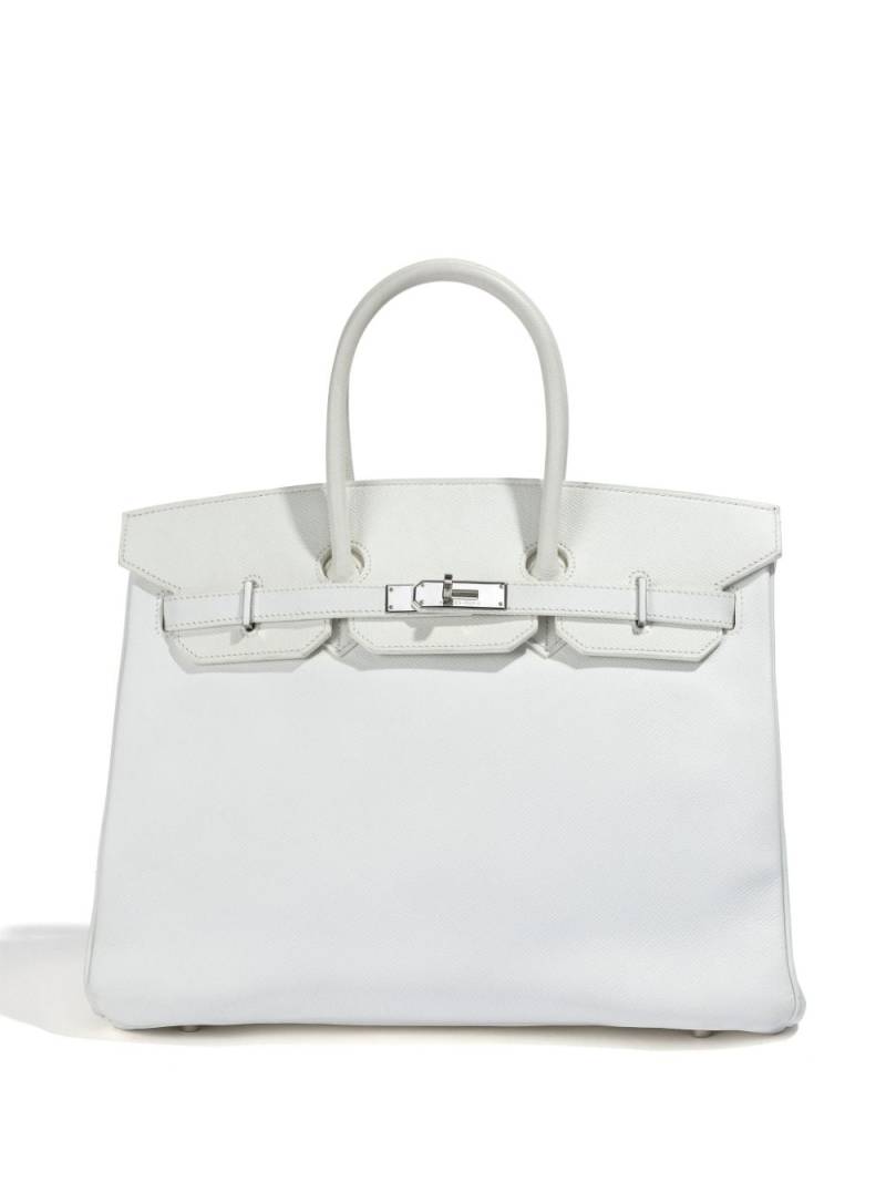 Hermès Pre-Owned 2010 Birkin 35 handbag - White von Hermès Pre-Owned