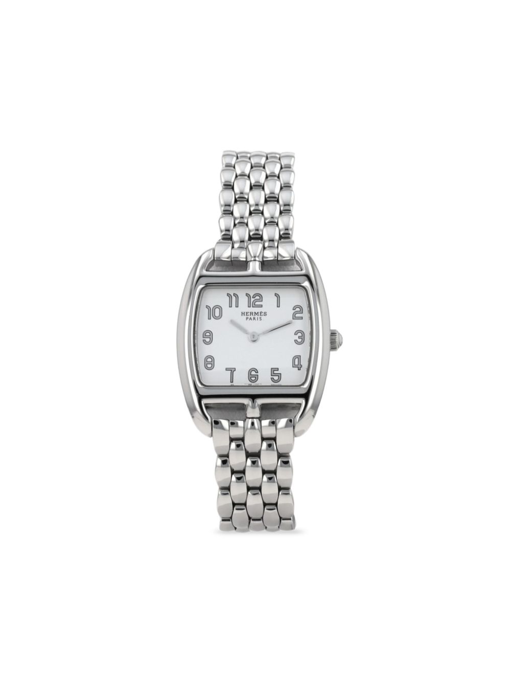 Hermès Pre-Owned 2010 Cape Cod Tonneau 26mm - Silver von Hermès Pre-Owned