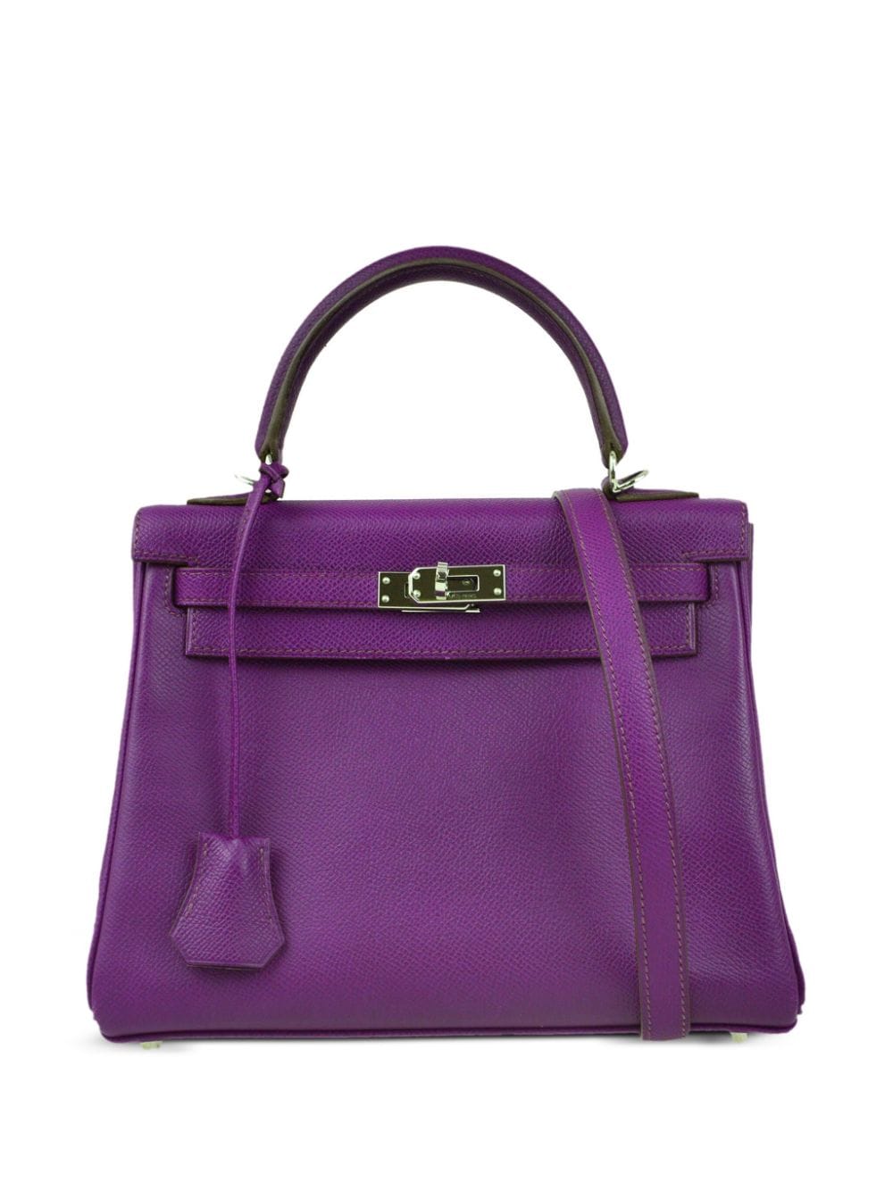 Hermès Pre-Owned 2010 Kelly Retourne 25 two-way handbag - Purple von Hermès Pre-Owned