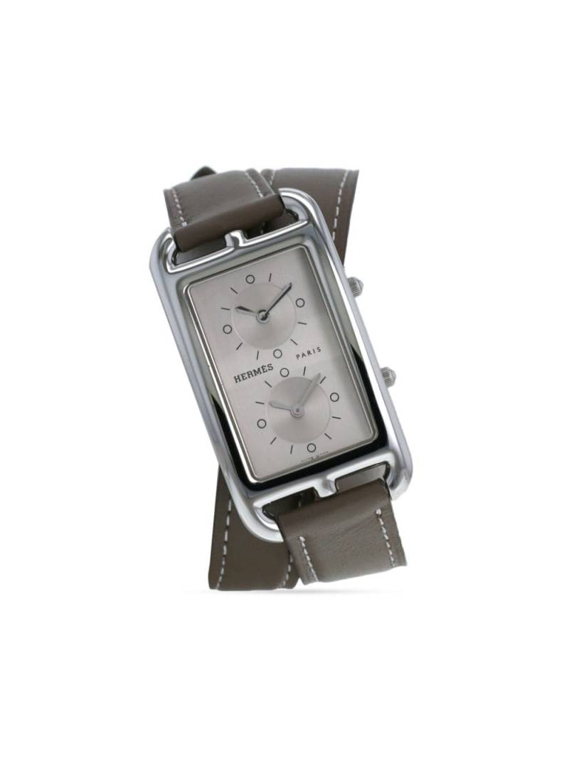 Hermès Pre-Owned 2010 pre-owned Cape Cod 47mm - Silver von Hermès Pre-Owned