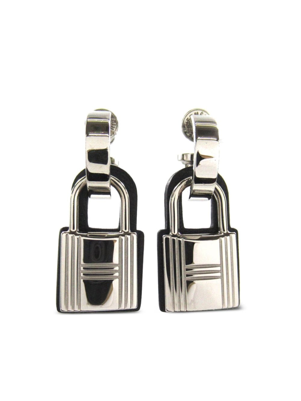 Hermès Pre-Owned 2010s Cadena earrings - Silver von Hermès Pre-Owned