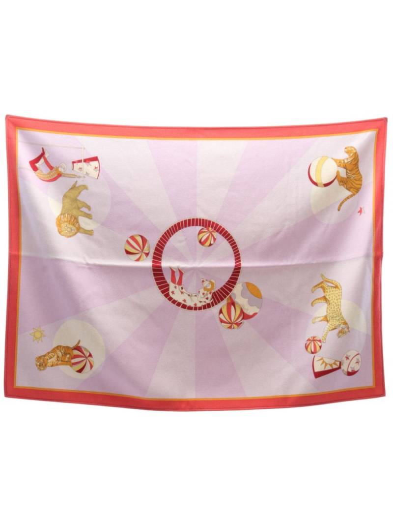 Hermès Pre-Owned 2010s Circus blanket - Pink von Hermès Pre-Owned