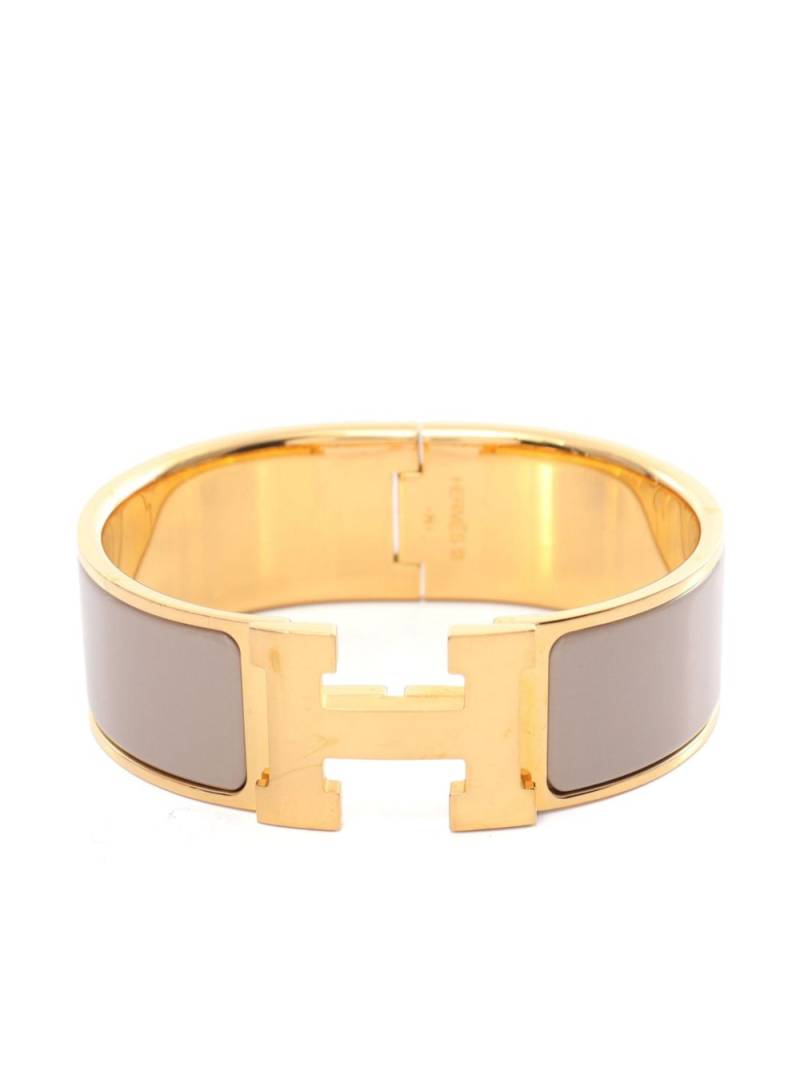 Hermès Pre-Owned 2010s Click Clack GM bracelet - Gold von Hermès Pre-Owned