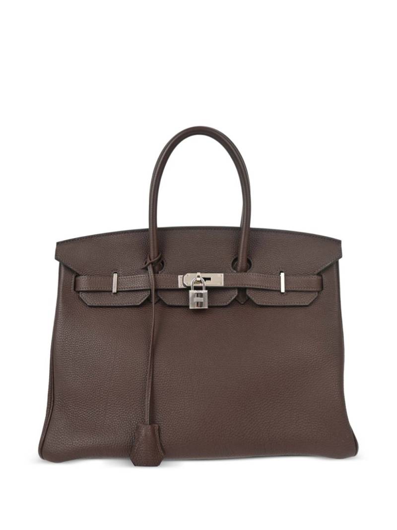 Hermès Pre-Owned 2011 Birkin 35 handbag - Brown von Hermès Pre-Owned