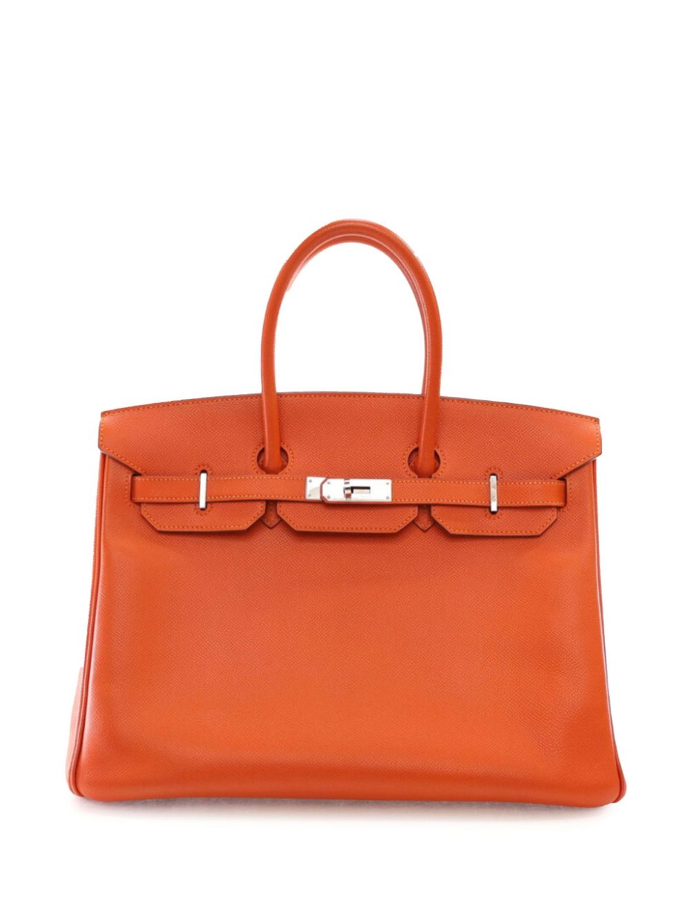 Hermès Pre-Owned 2011 Epsom Birkin 35 handbag - Orange von Hermès Pre-Owned