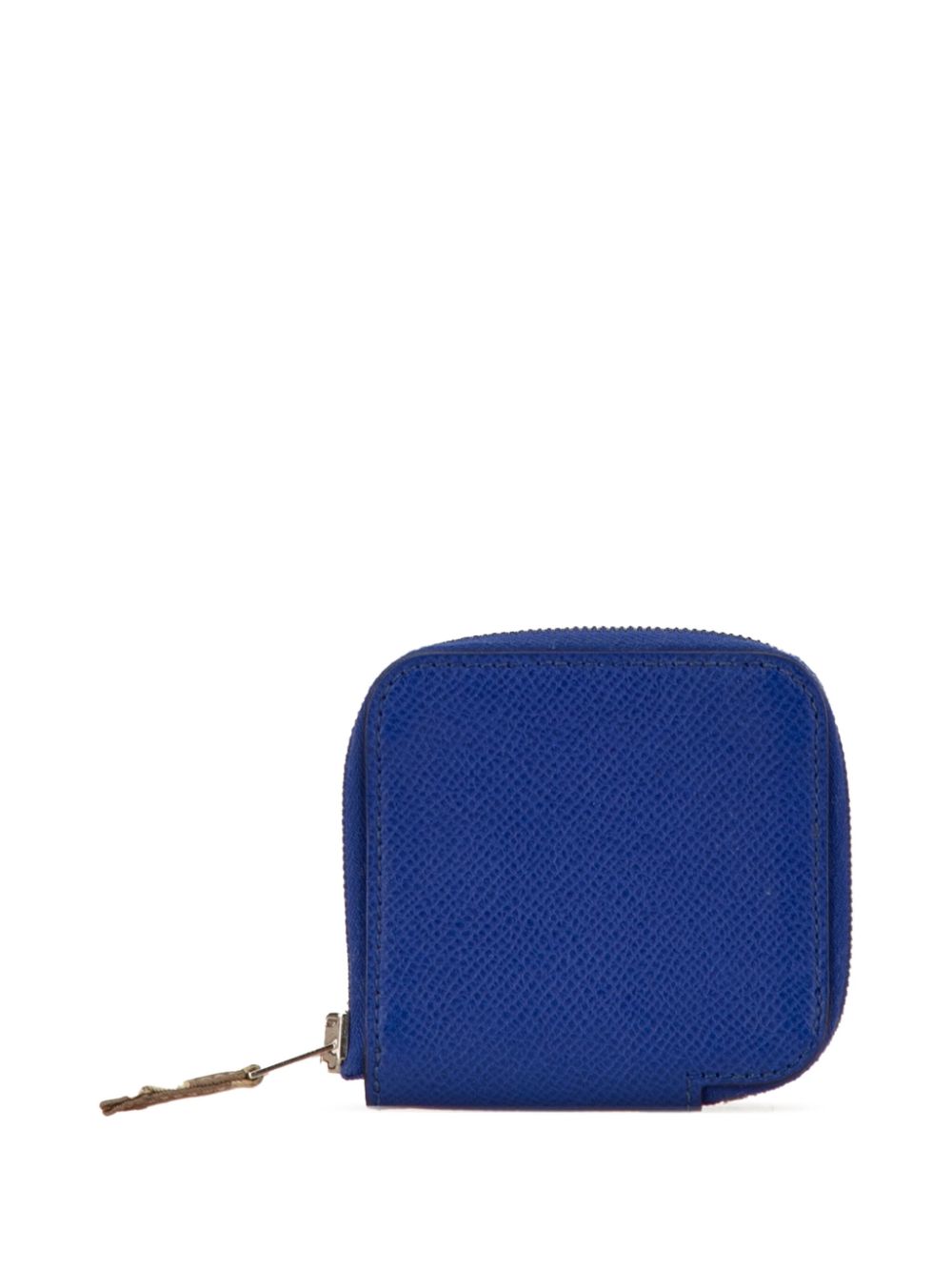 Hermès Pre-Owned 2011 Mini Epsom Azap Silk In Purse coin pouch - Blue von Hermès Pre-Owned