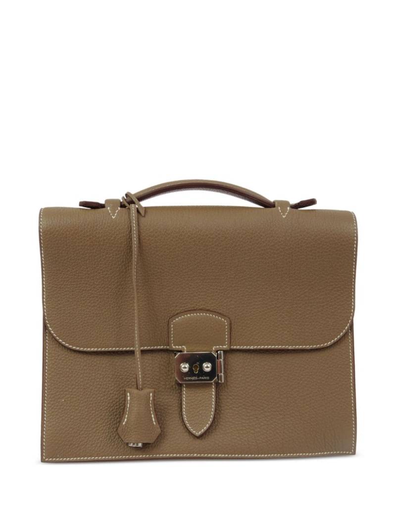 Hermès Pre-Owned 2011 Sac a Depeches 27 briefcase - Brown von Hermès Pre-Owned