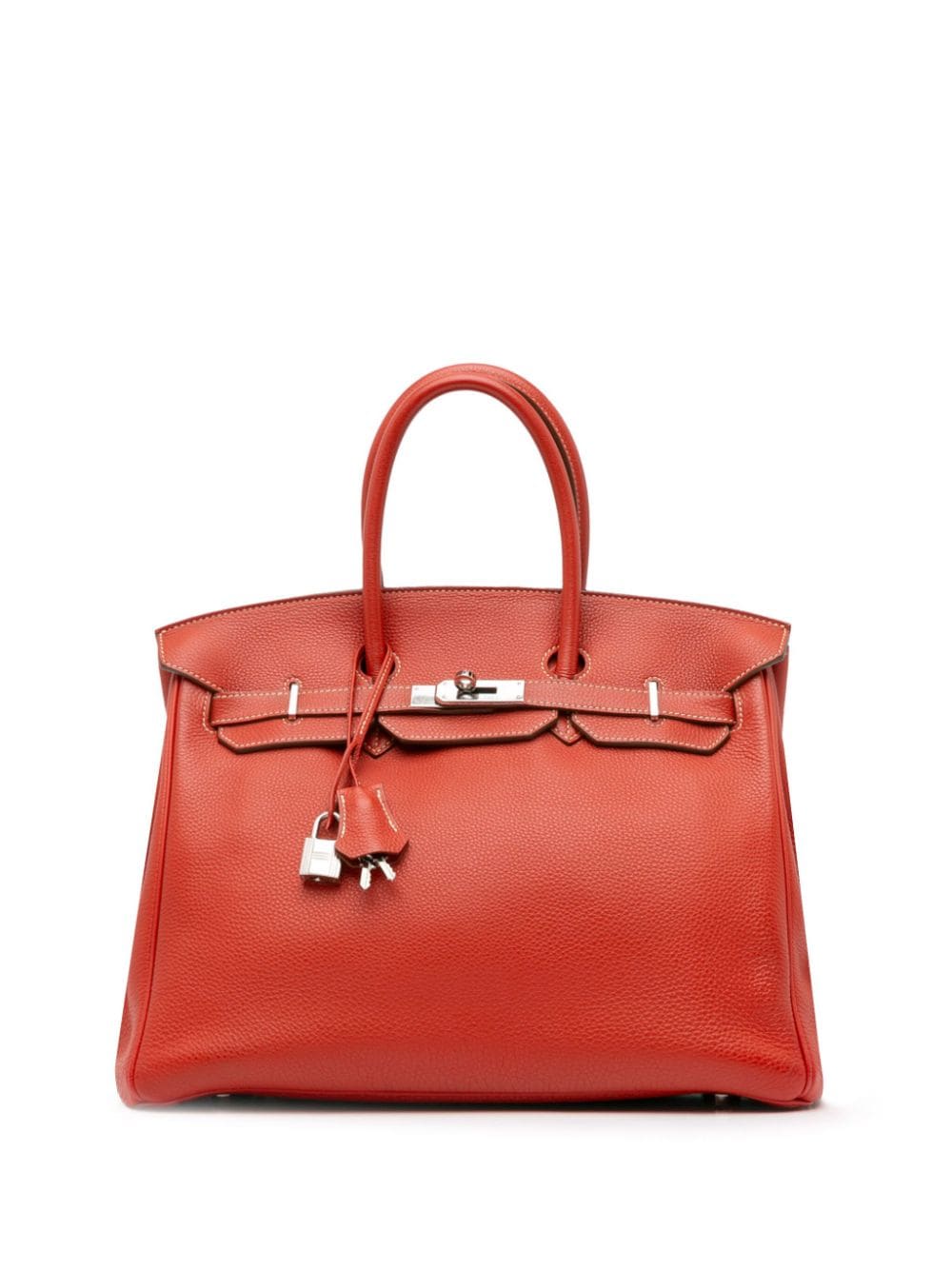 Hermès Pre-Owned 2011 Togo Birkin Retourne 35 handbag - Red von Hermès Pre-Owned