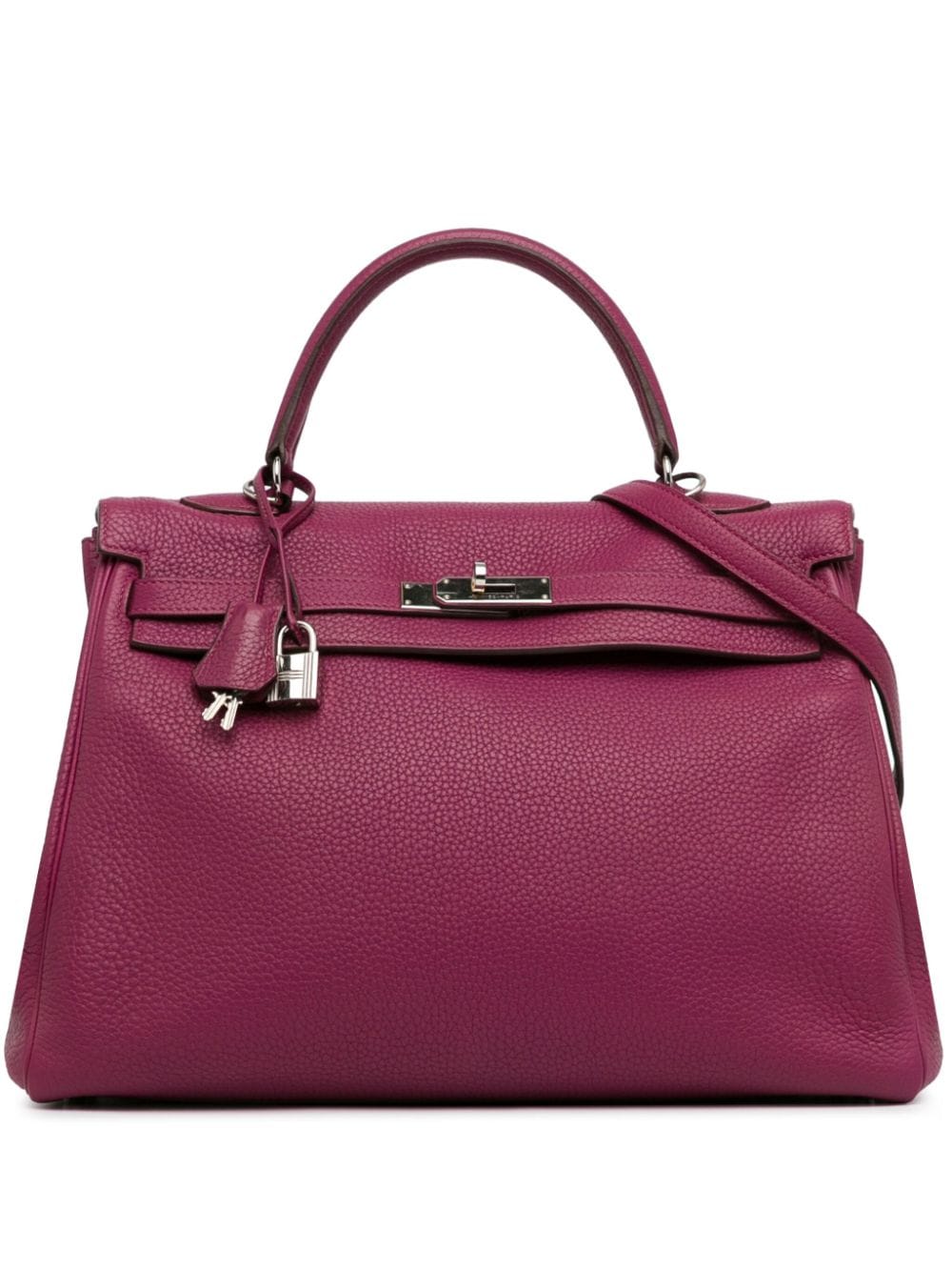 Hermès Pre-Owned 2011 Togo Kelly Retourne 35 satchel - Purple von Hermès Pre-Owned