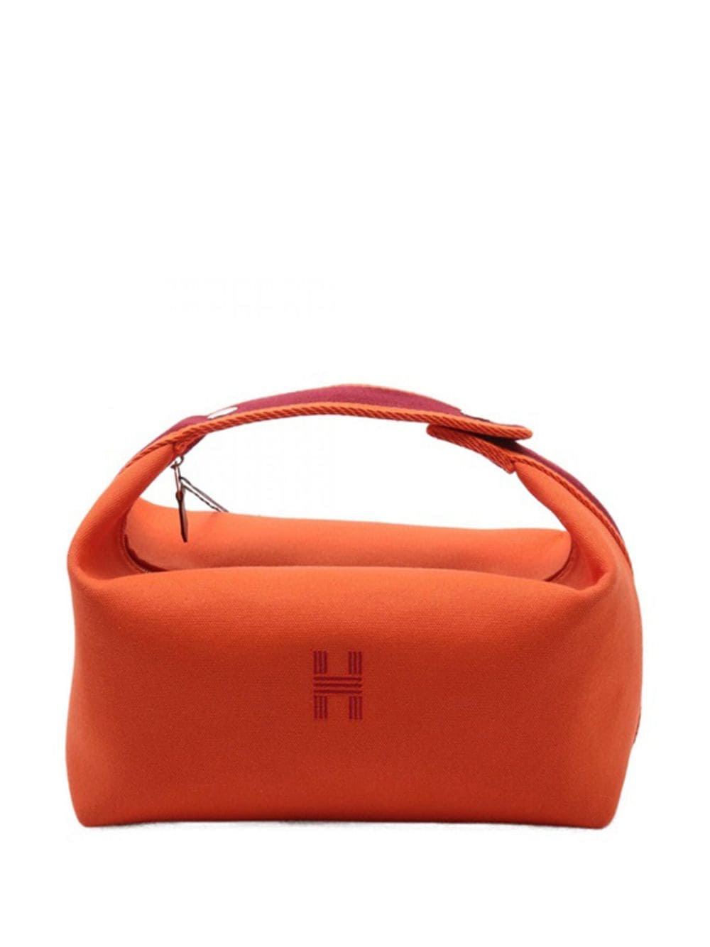 Hermès Pre-Owned 2012-2020 Large Toile Bride A Brac vanity bag - Orange von Hermès Pre-Owned