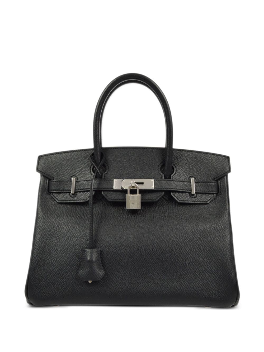 Hermès Pre-Owned 2012 Birkin 30 handbag - Black von Hermès Pre-Owned