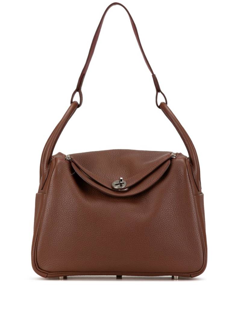 Hermès Pre-Owned 2012 Clemence Lindy 30 satchel - Brown von Hermès Pre-Owned