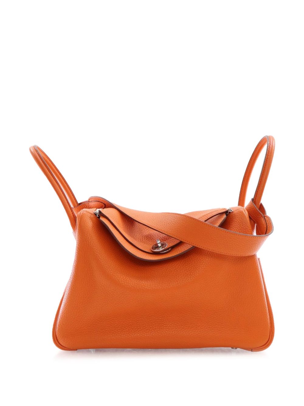 Hermès Pre-Owned 2012 Clemence Lindy 34 satchel - Orange von Hermès Pre-Owned