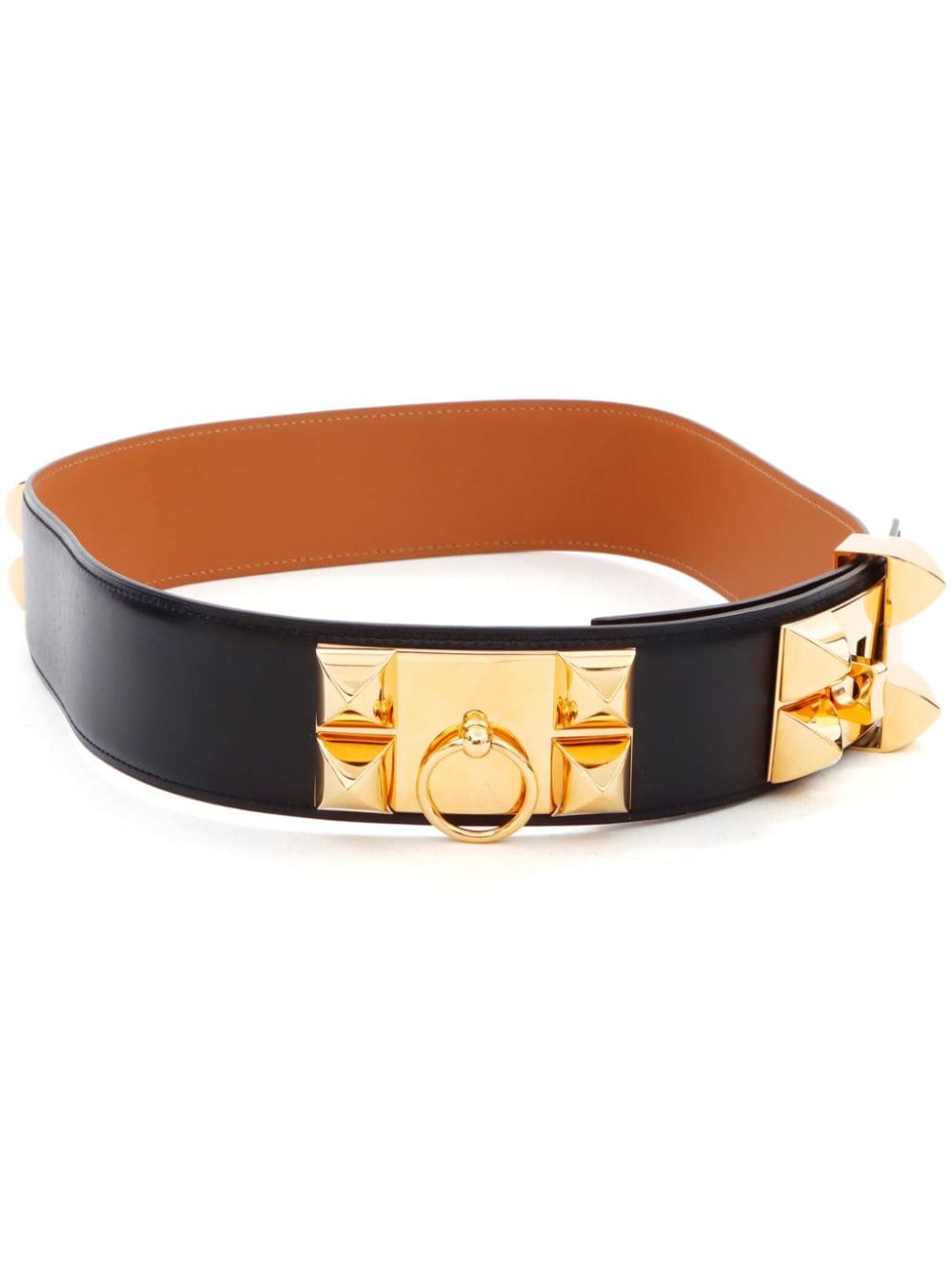 Hermès Pre-Owned 2012 Collier de Chien 50 belt - Black von Hermès Pre-Owned