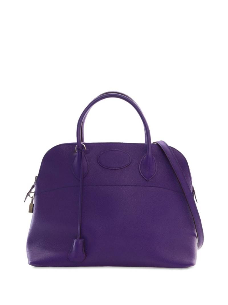 Hermès Pre-Owned 2012 Epsom Bolide 35 satchel - Purple von Hermès Pre-Owned