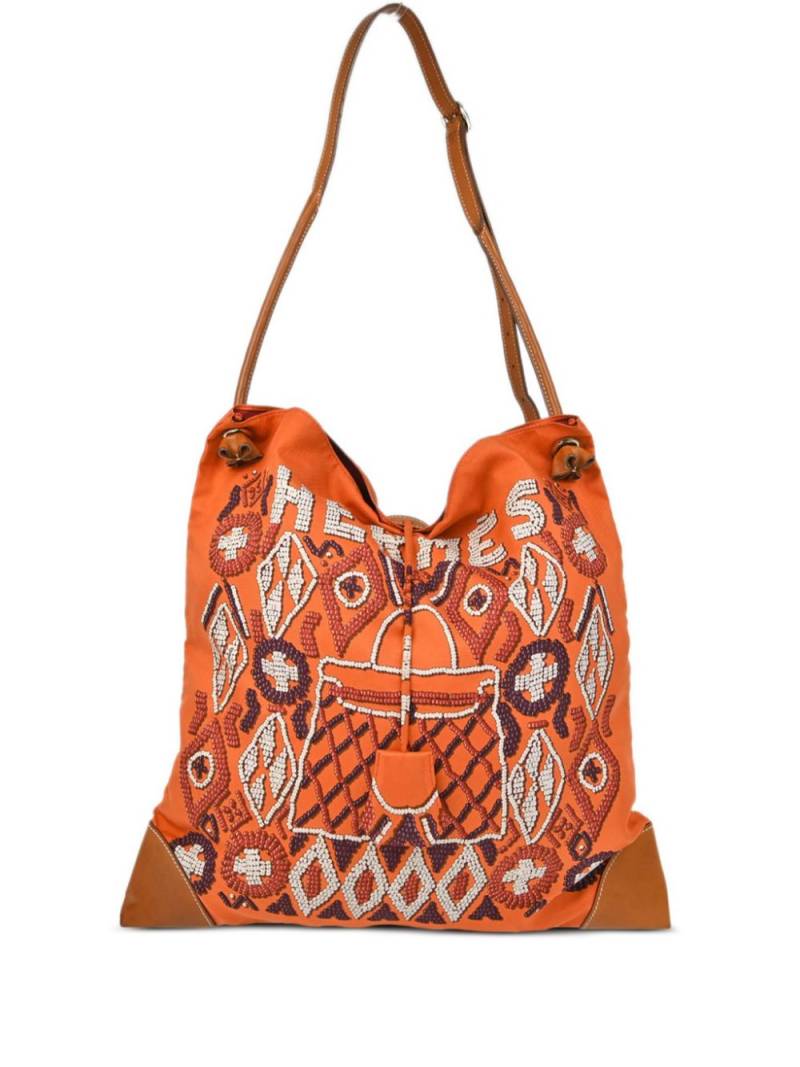 Hermès Pre-Owned 2012 Silk City GM shoulder bag - Orange von Hermès Pre-Owned