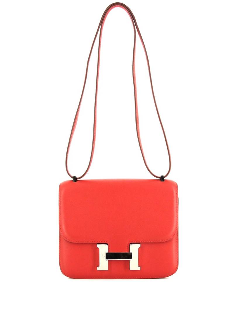 Hermès Pre-Owned 2012 pre-owned mini Constance shoulder bag - Red von Hermès Pre-Owned