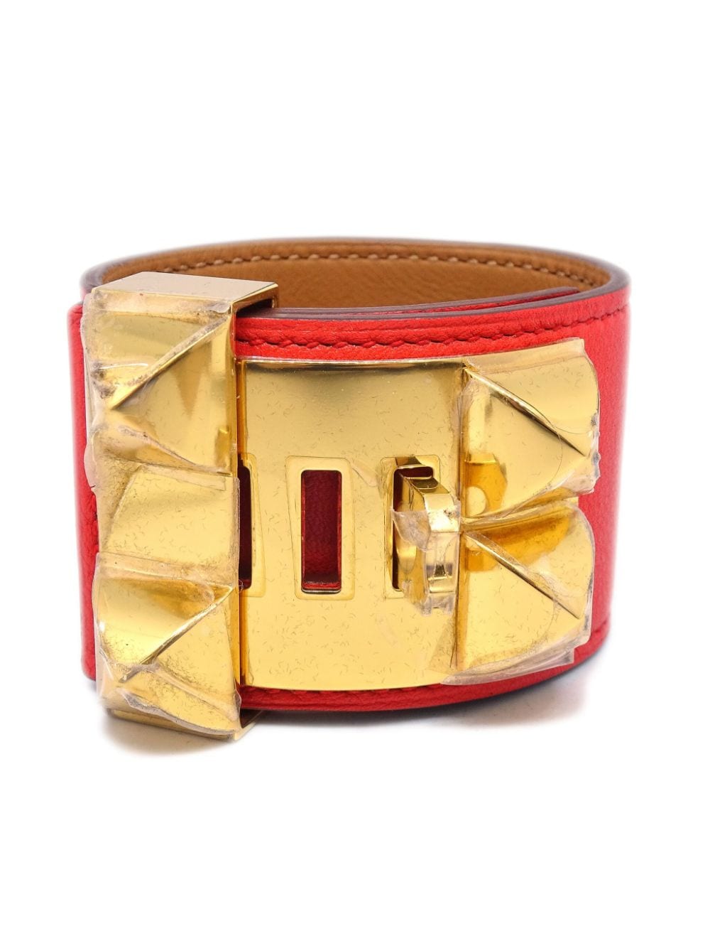 Hermès Pre-Owned 2013 Collier de Chien bracelet - Red von Hermès Pre-Owned