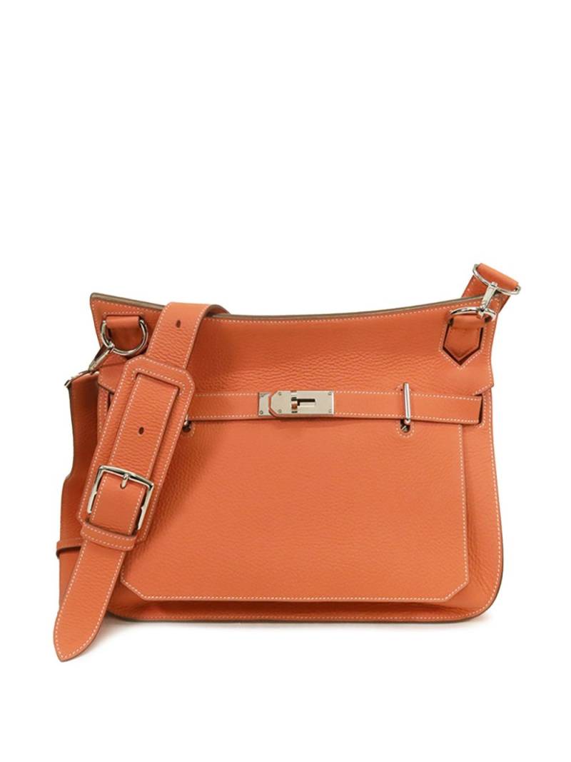 Hermès Pre-Owned 2013 Taurillon Clemence Jypsiere 34 crossbody bag - Orange von Hermès Pre-Owned