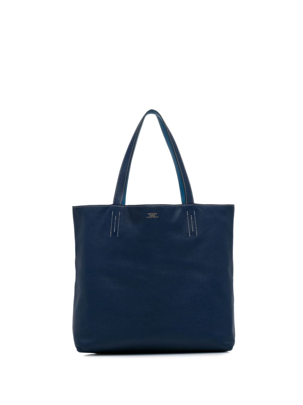 Hermès Pre-Owned 2014 Clemence Double Sens 36 tote bag - Blue von Hermès Pre-Owned