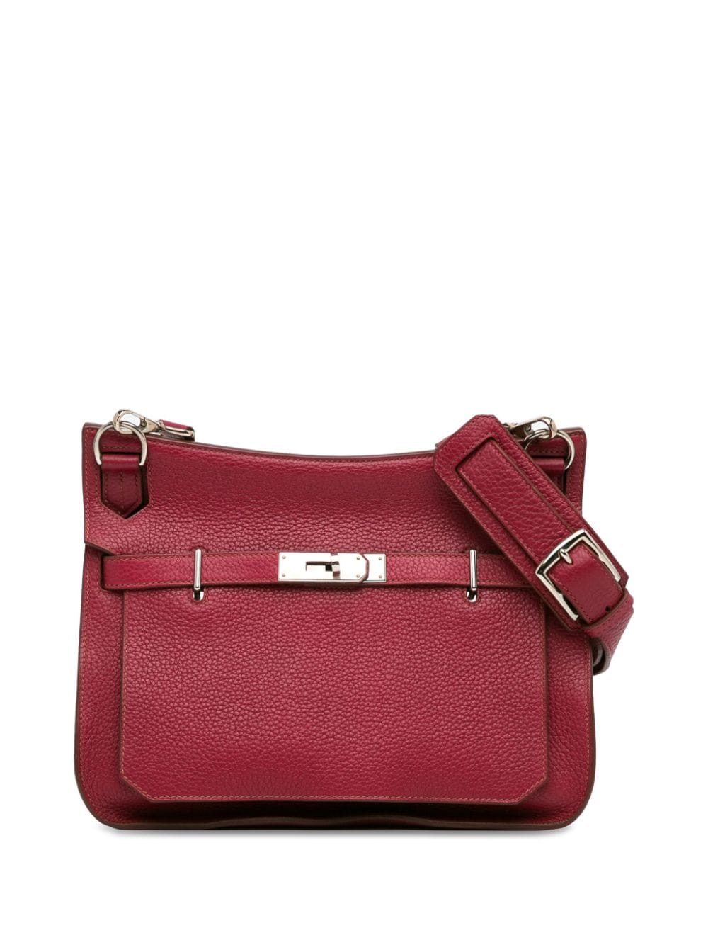 Hermès Pre-Owned 2014 Clemence Jypsiere 28 crossbody bag - Red von Hermès Pre-Owned