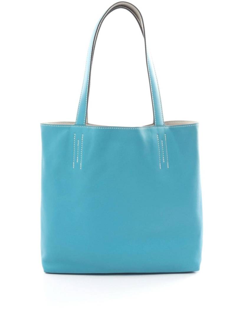 Hermès Pre-Owned 2014 Double Sens 28 tote bag - Blue von Hermès Pre-Owned