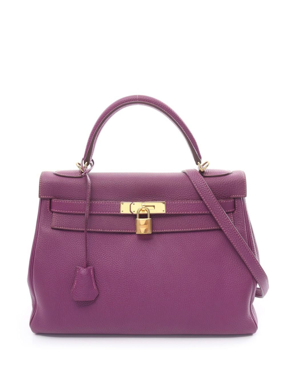 Hermès Pre-Owned 2014 Kelly 32 two-way bag - Purple von Hermès Pre-Owned