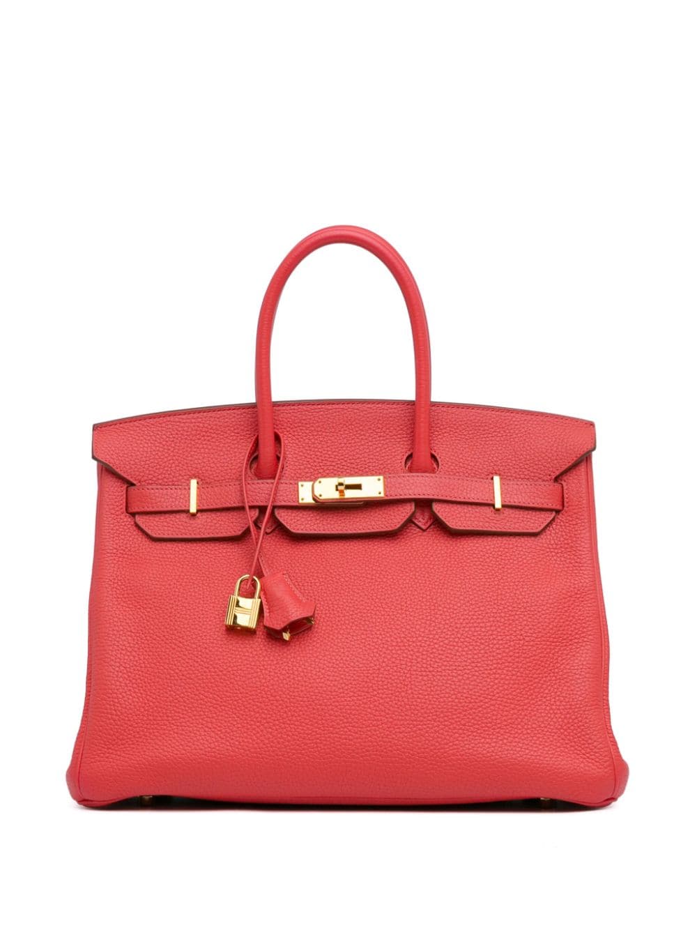 Hermès Pre-Owned 2014 Togo Birkin Retourne 35 handbag - Red von Hermès Pre-Owned